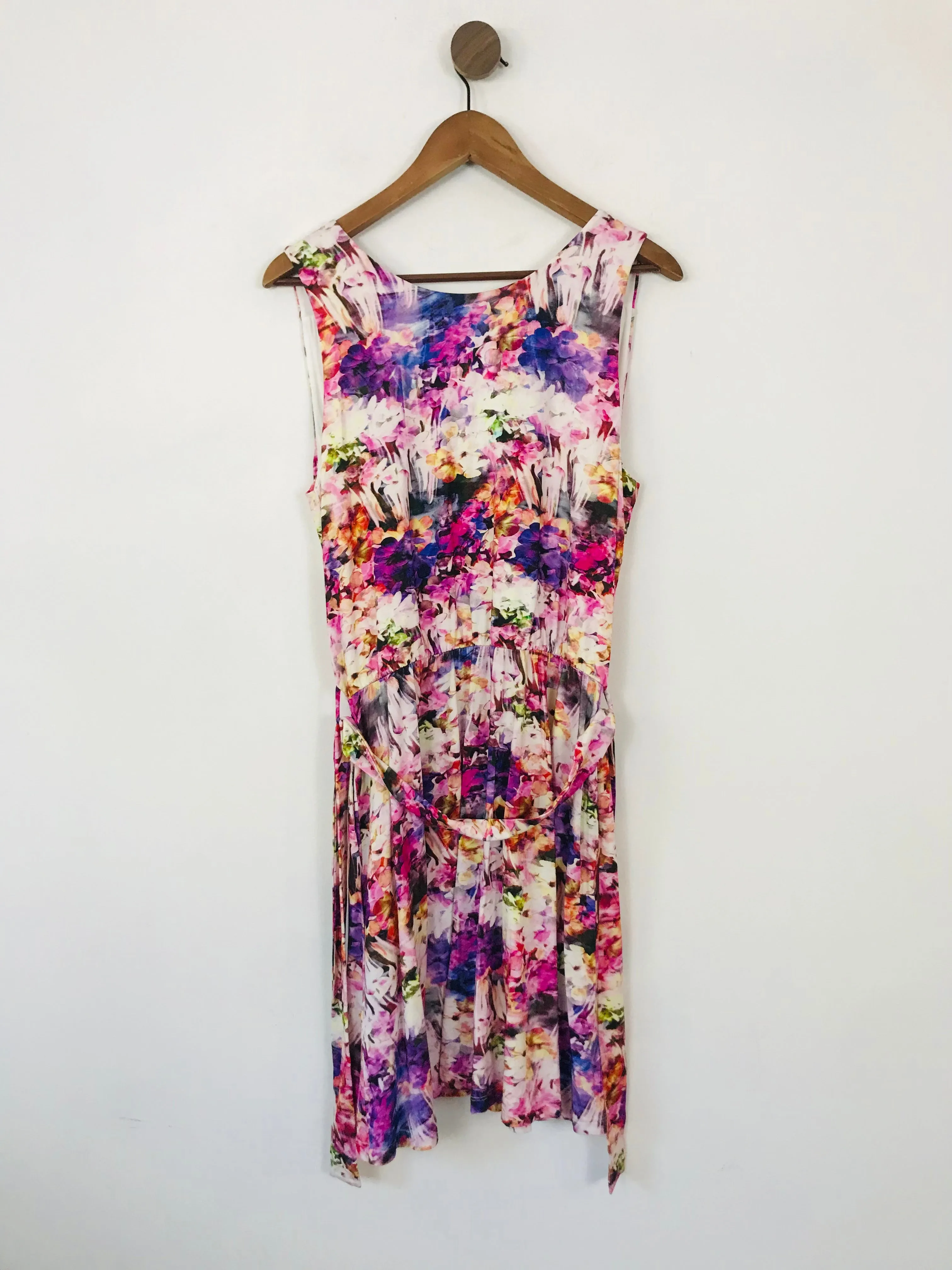 Baukjen Women's Floral Sleeveless Wrap Dress | UK14 | Multicolour