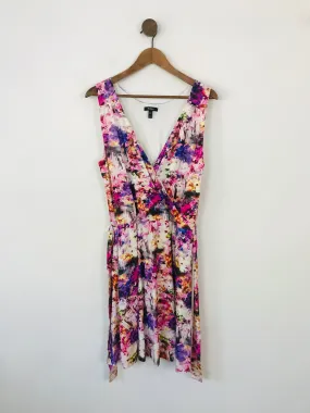 Baukjen Women's Floral Sleeveless Wrap Dress | UK14 | Multicolour