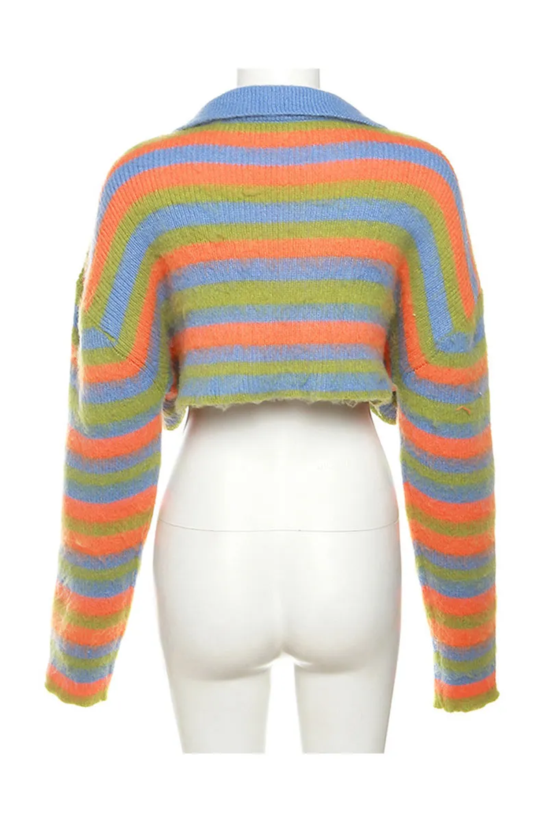 CE238 Zip Up Sweater Jacket