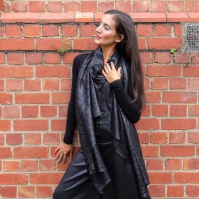 Cherish Wrap - Black Lace
