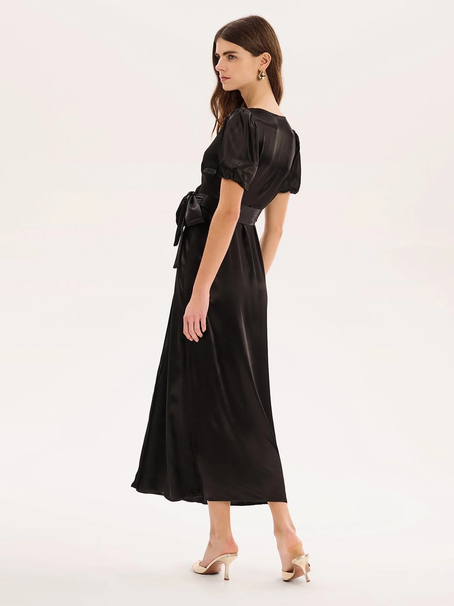 Citrine Dress in Black