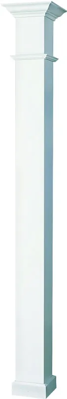 COLUMN 8INX8FT WHT WELLINGTON :SET: QUANTITY: 1