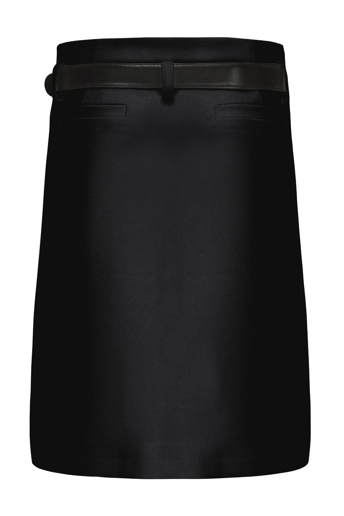 Frankie Belted Skirt - Black