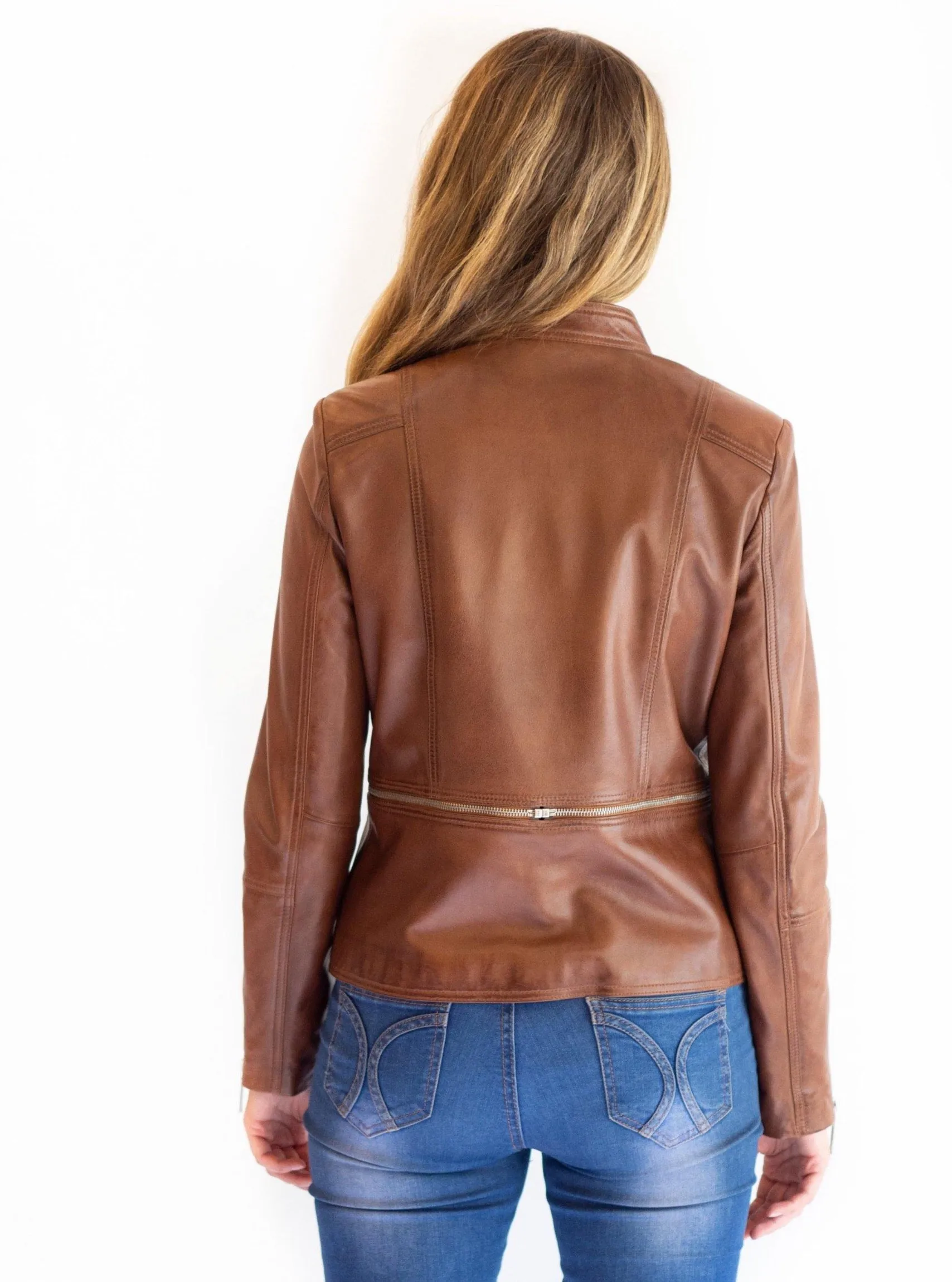 Gemini Convertible Jacket | Cognac