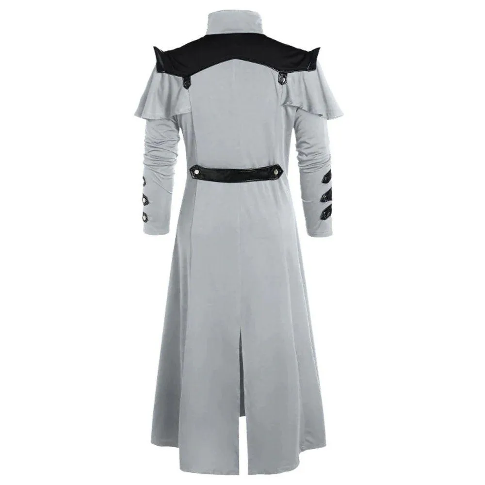Gothic Black Trench Coat