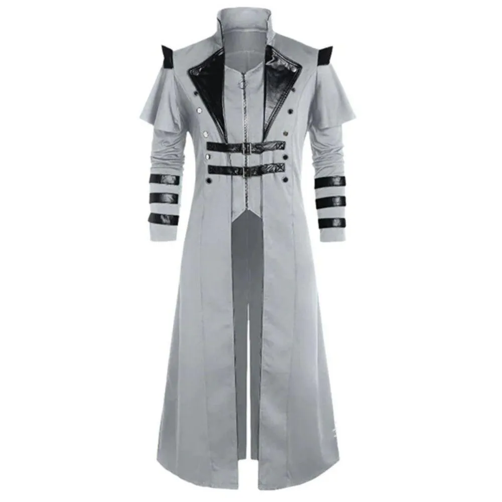 Gothic Black Trench Coat