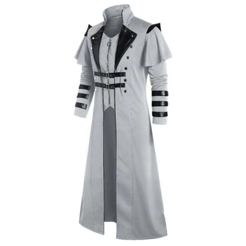 Gothic Black Trench Coat