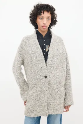 Grey Boucle Jacket