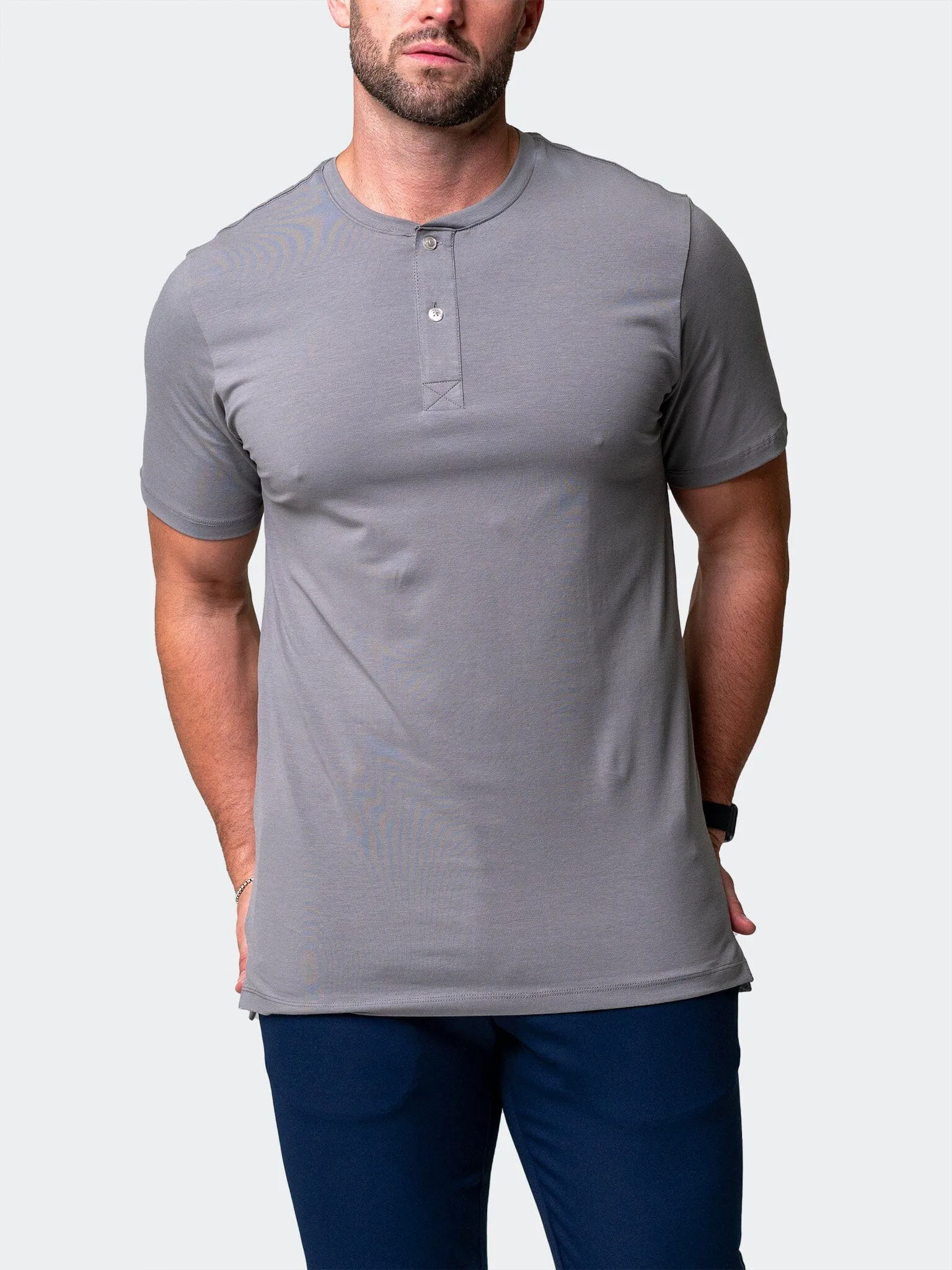 Henley Core Grey