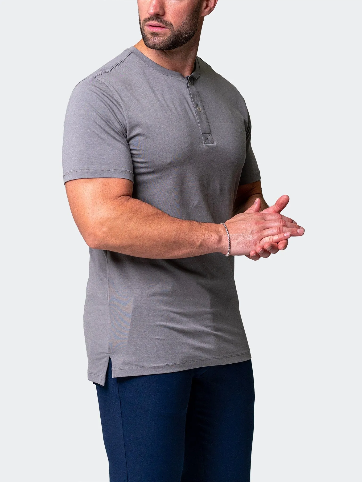 Henley Core Grey