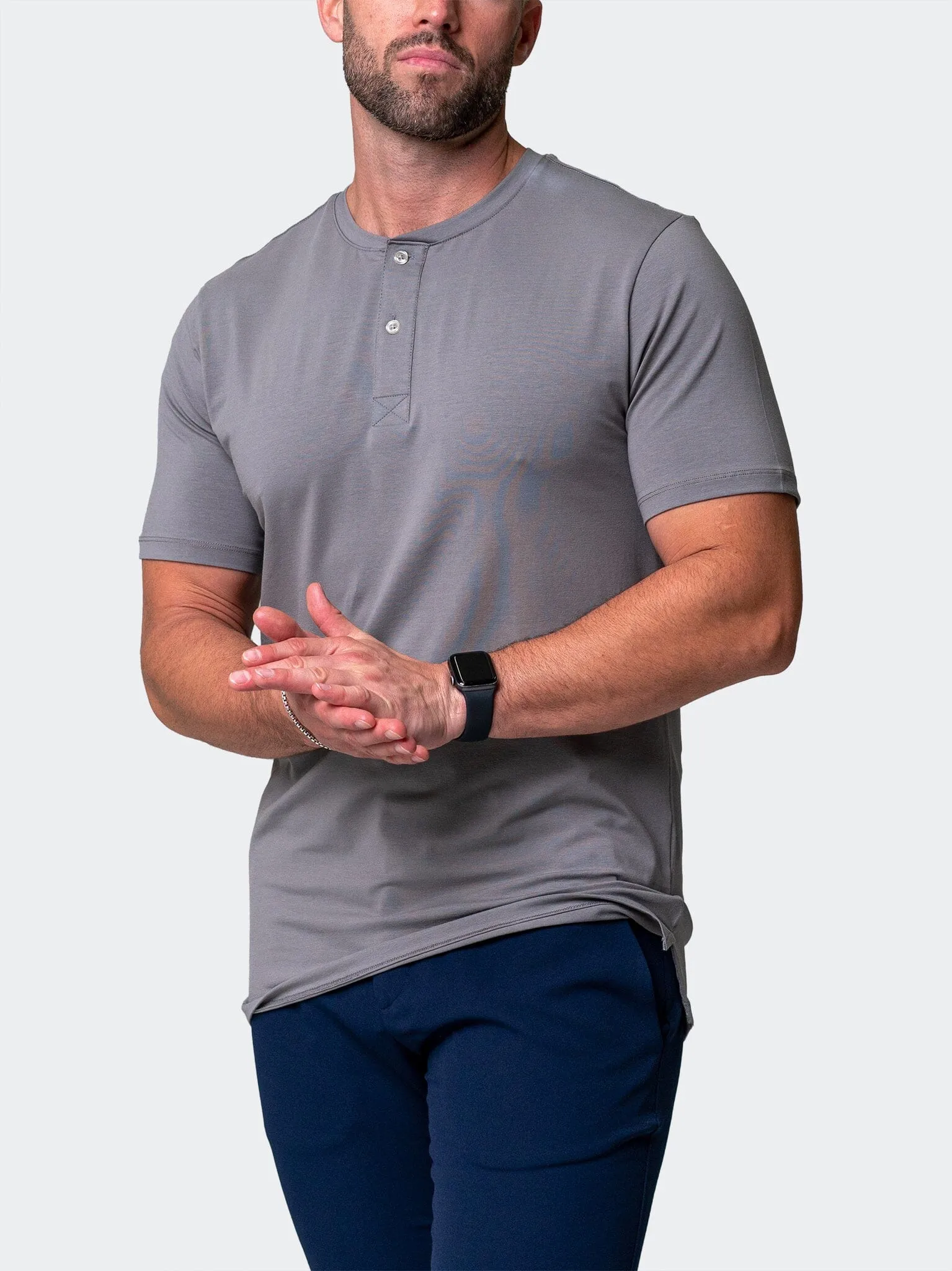 Henley Core Grey