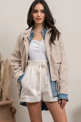 Khaki Cargo Jacket