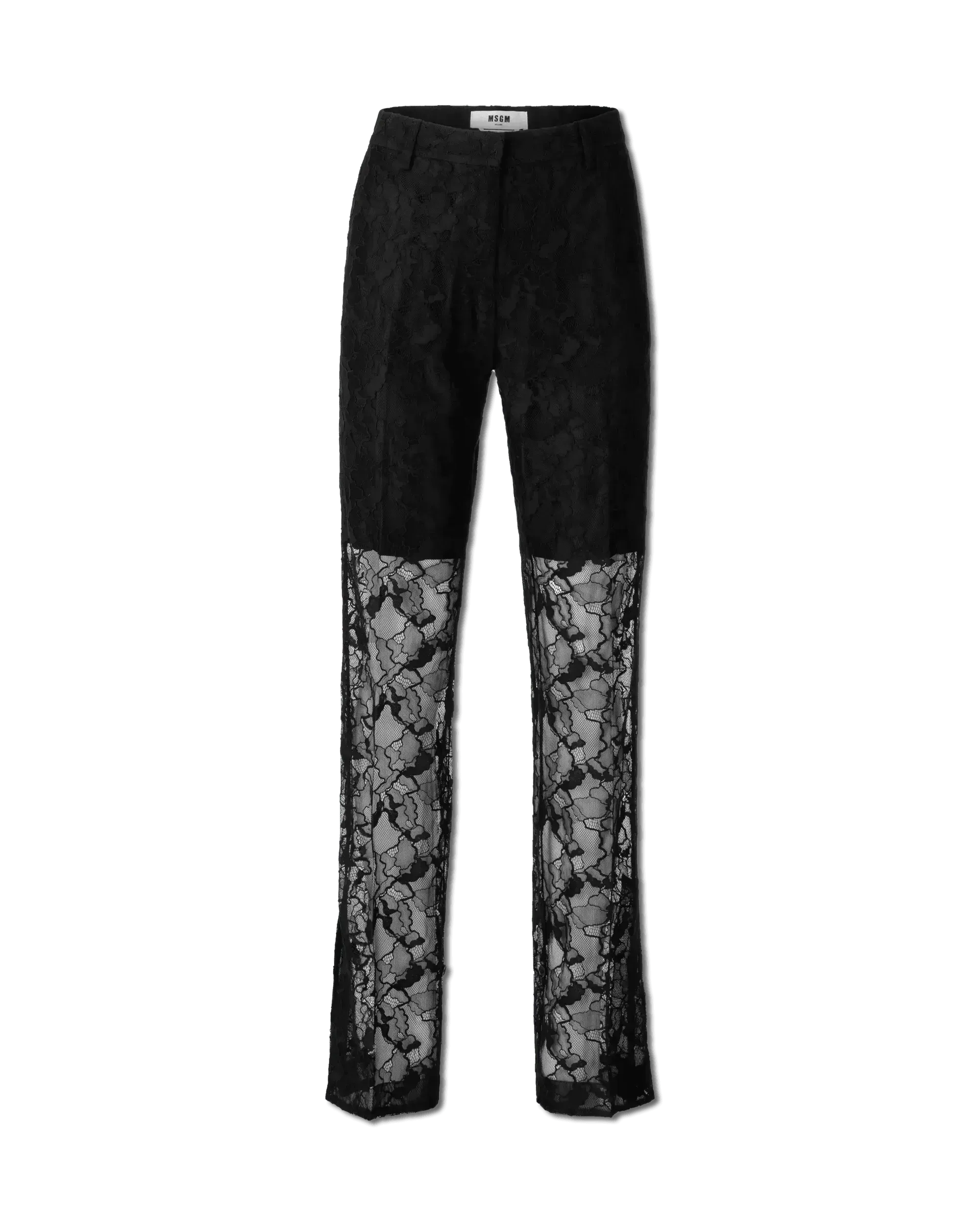 Lace Straight Leg Pants