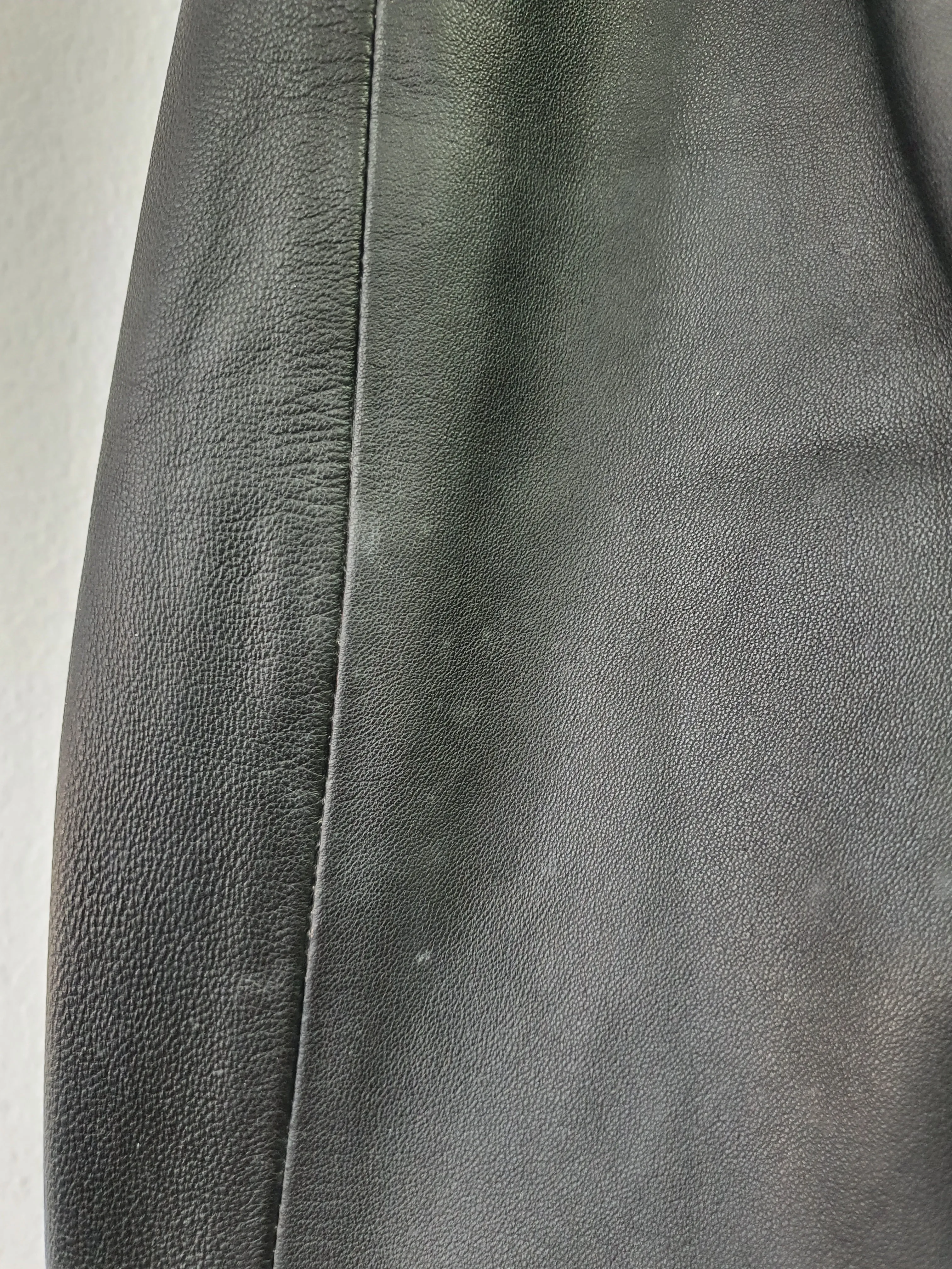 Leather Pencil Skirt