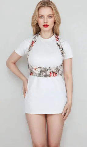 Minnie Floral Print Waist Coat