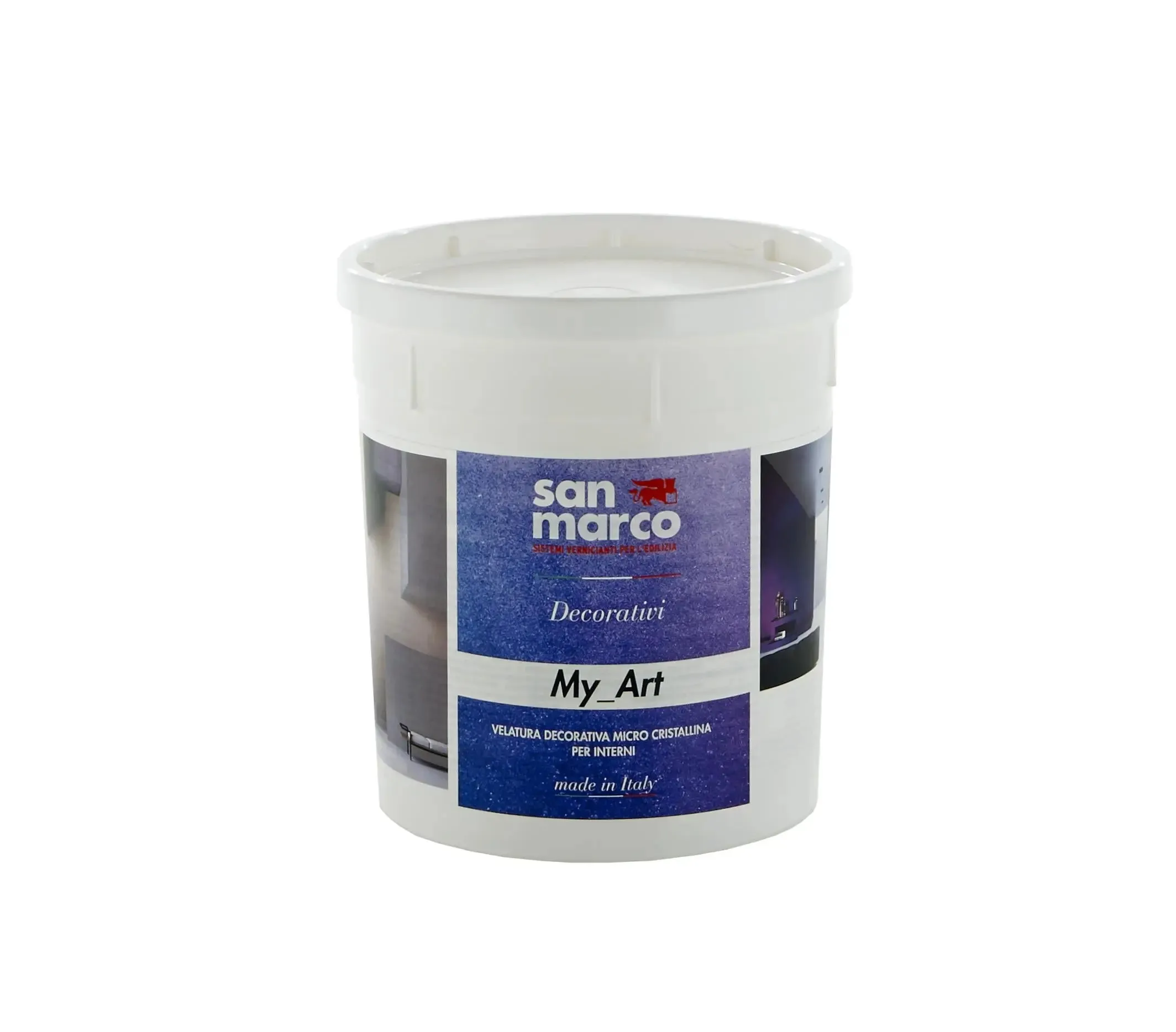 MY ART - Micro Crystal Iridescent Clear Coat by San Marco