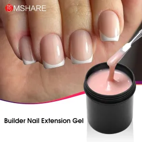 Natural Nude UV/LED Builder Nail Gel for Extension Self- Levelling (150ML)