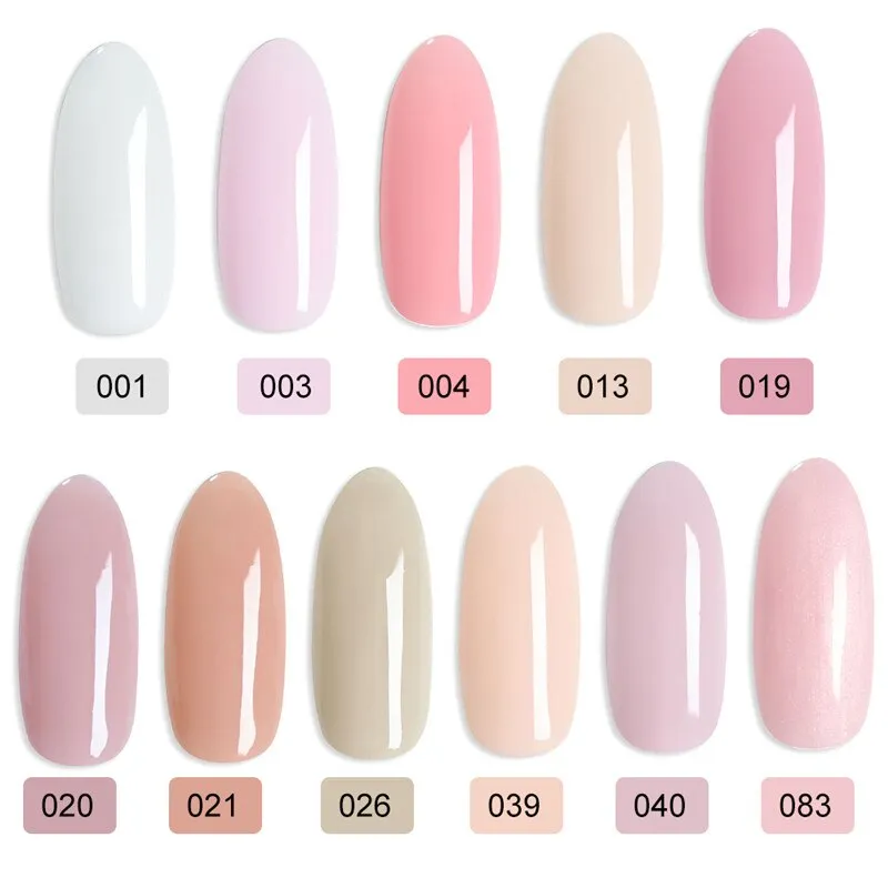Natural Nude UV/LED Builder Nail Gel for Extension Self- Levelling (150ML)