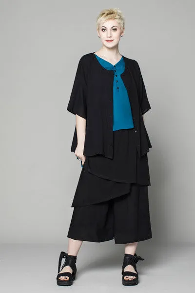 San Francisco Jacket in Black Delphi
