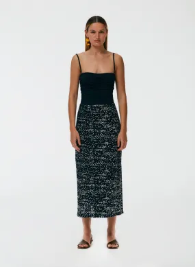Scintilla Jersey Pencil Skirt