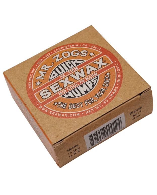 Sex Wax Quick Humps Mid Cool Water - Orange