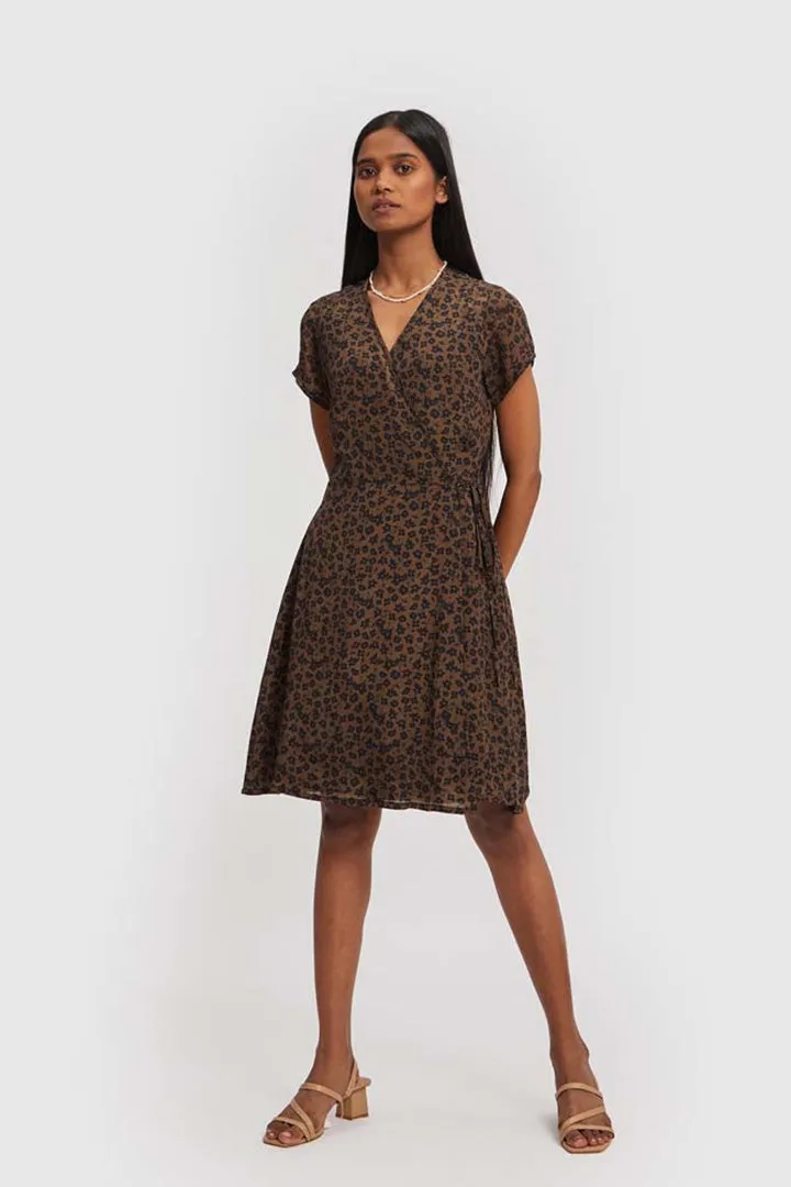 Short Wrap Dress