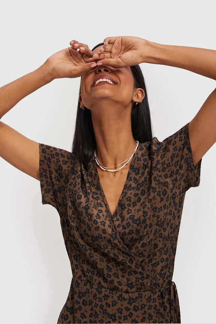 Short Wrap Dress