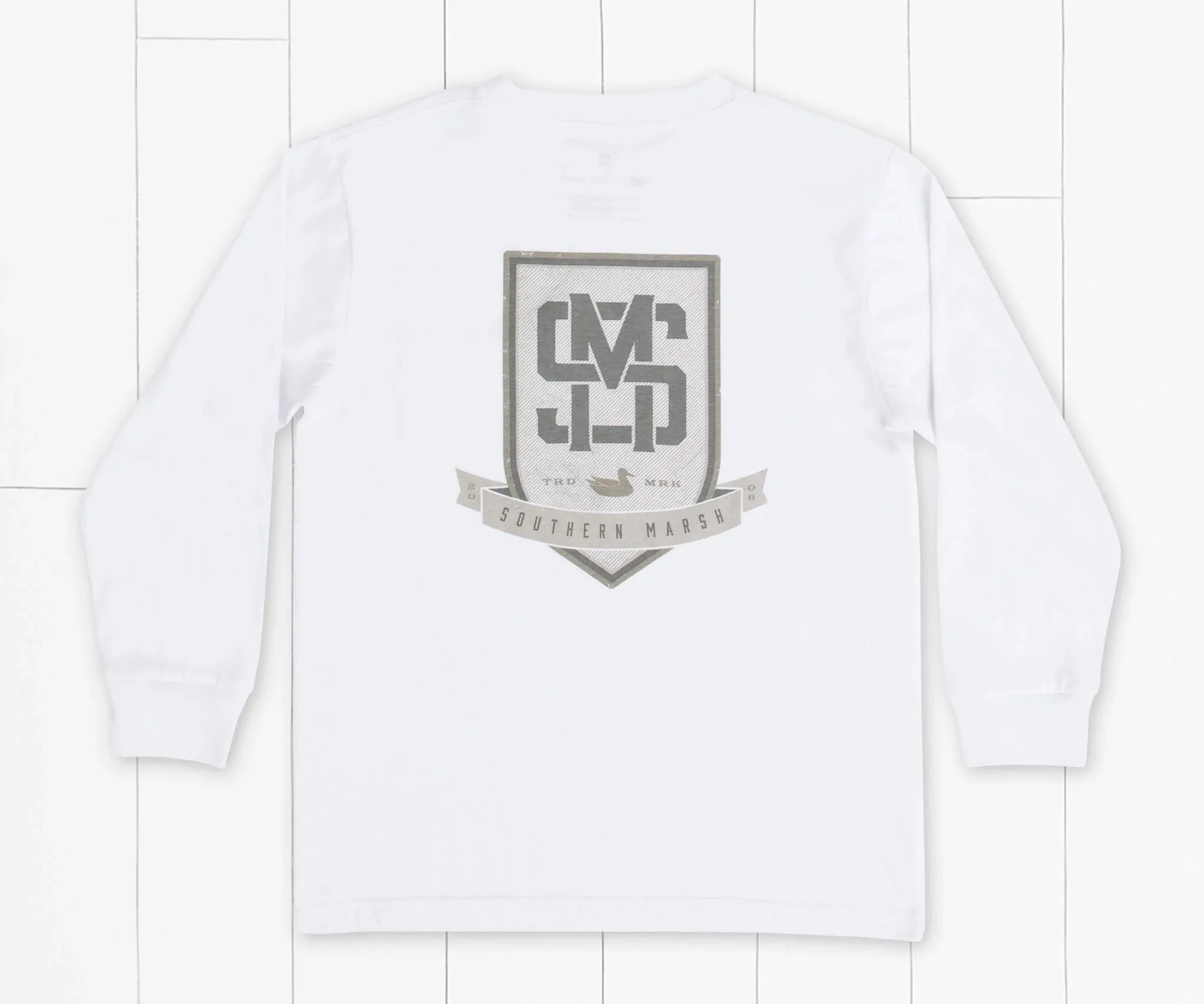 Southern Marsh Youth Branding Collection Tee - Crest - Long Sleeve
