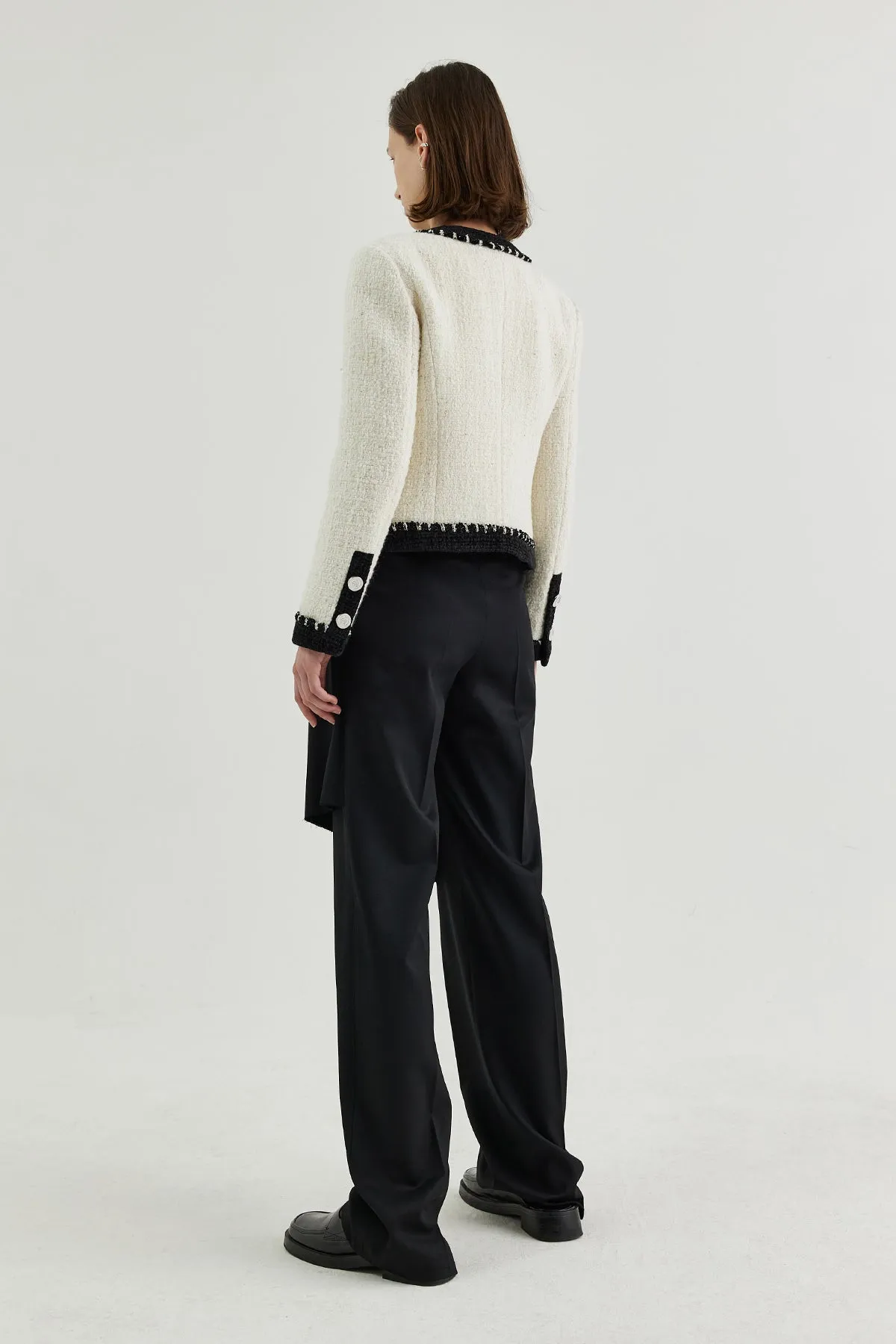 Tweed cropped jacket