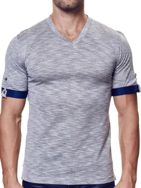 V Neck Charcoal SSS