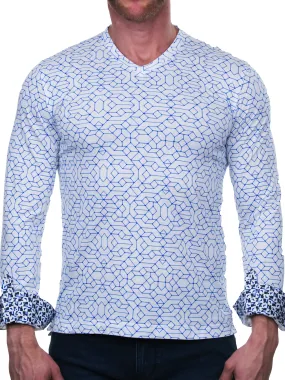 V-Neck Edison Transformer White