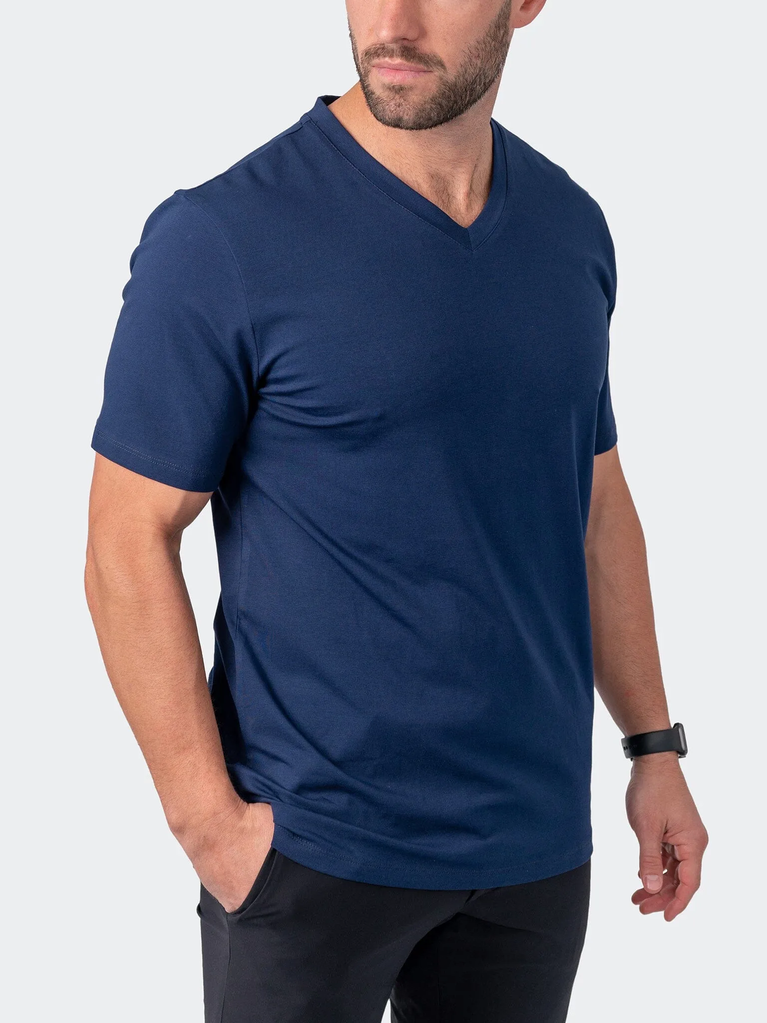 V-Neck VivaldiCore Blue