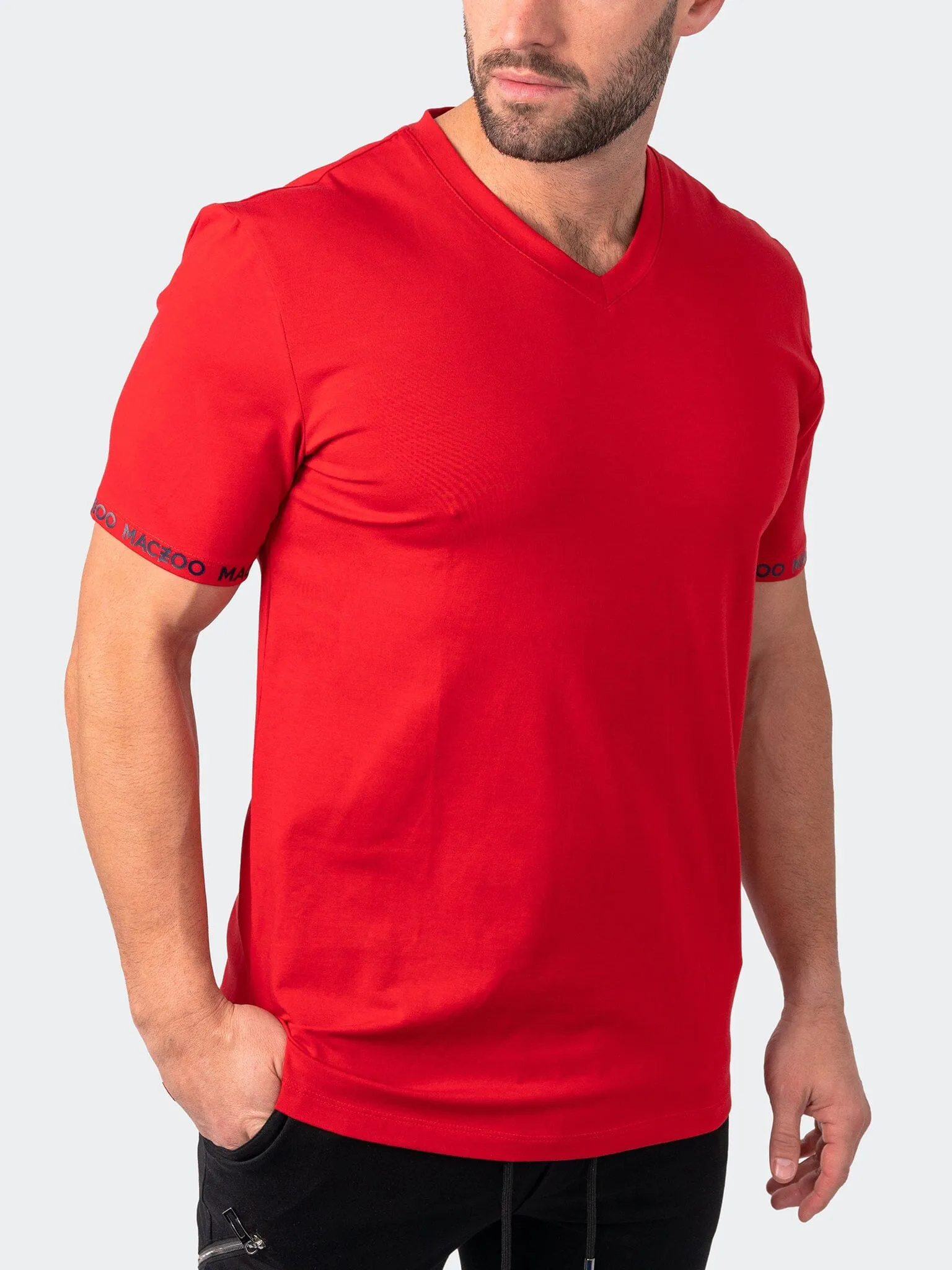 V-Neck VivaldiSleeve Red