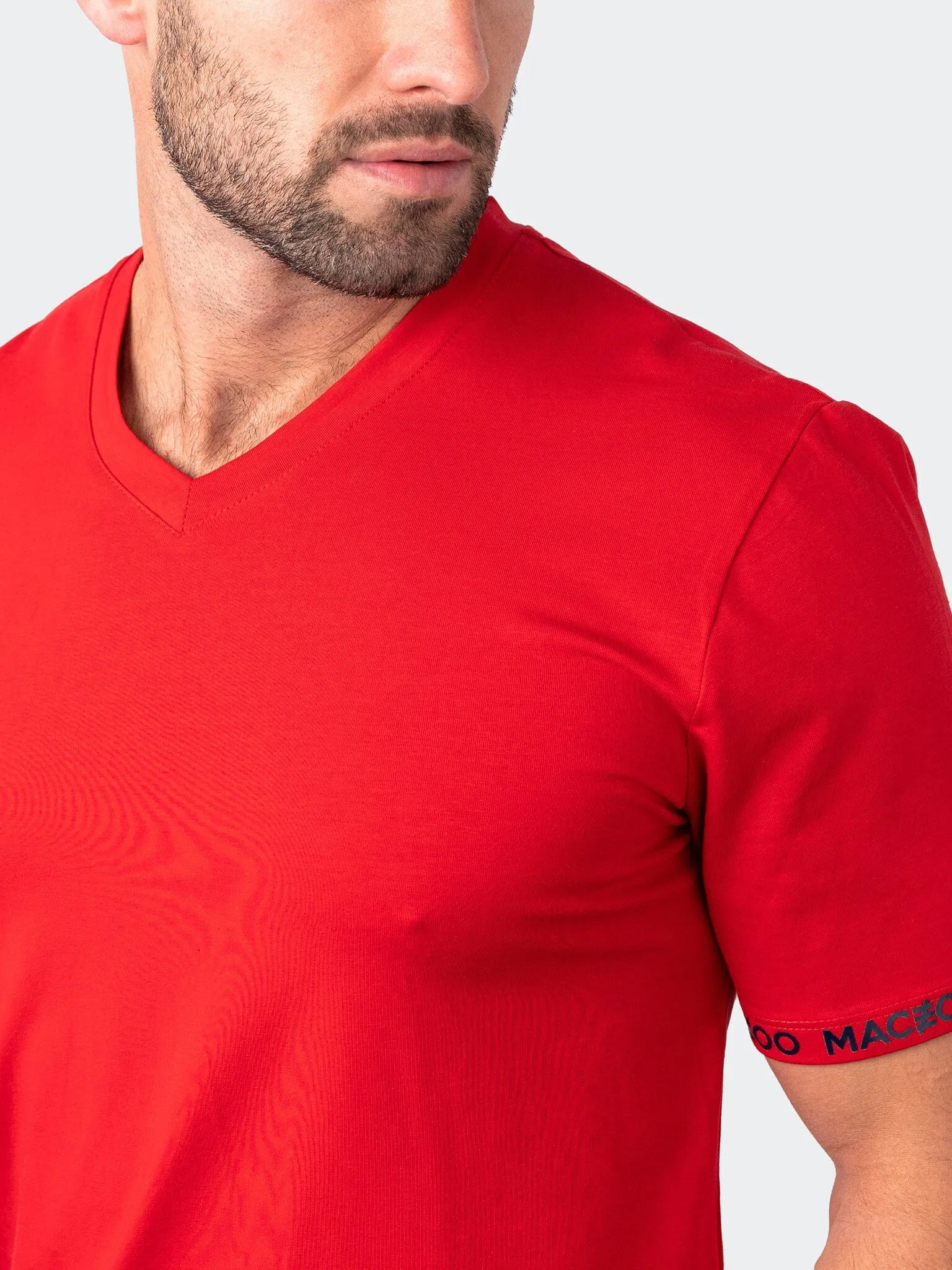 V-Neck VivaldiSleeve Red