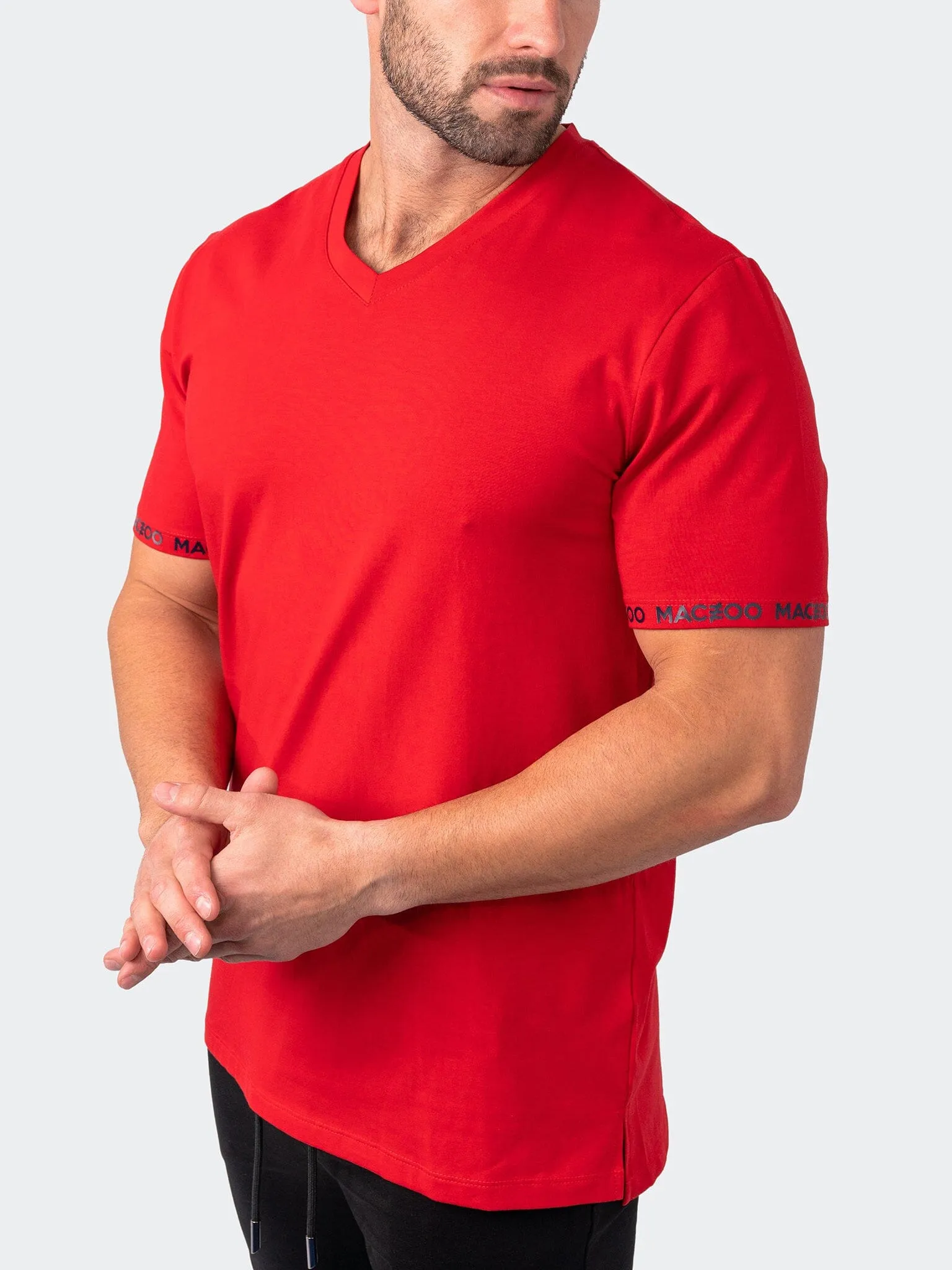 V-Neck VivaldiSleeve Red