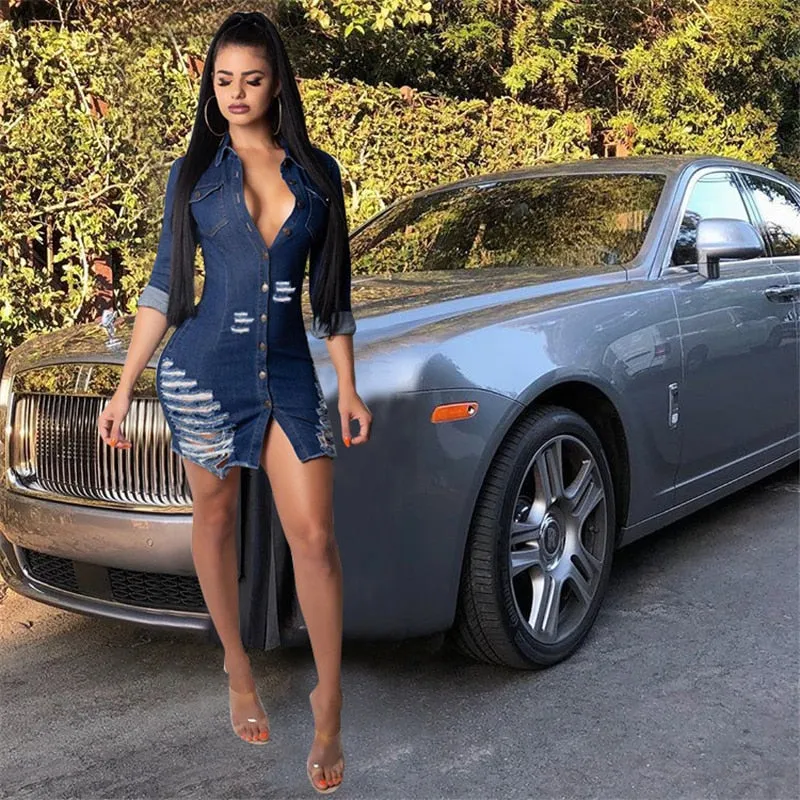 Women Jeans Dress